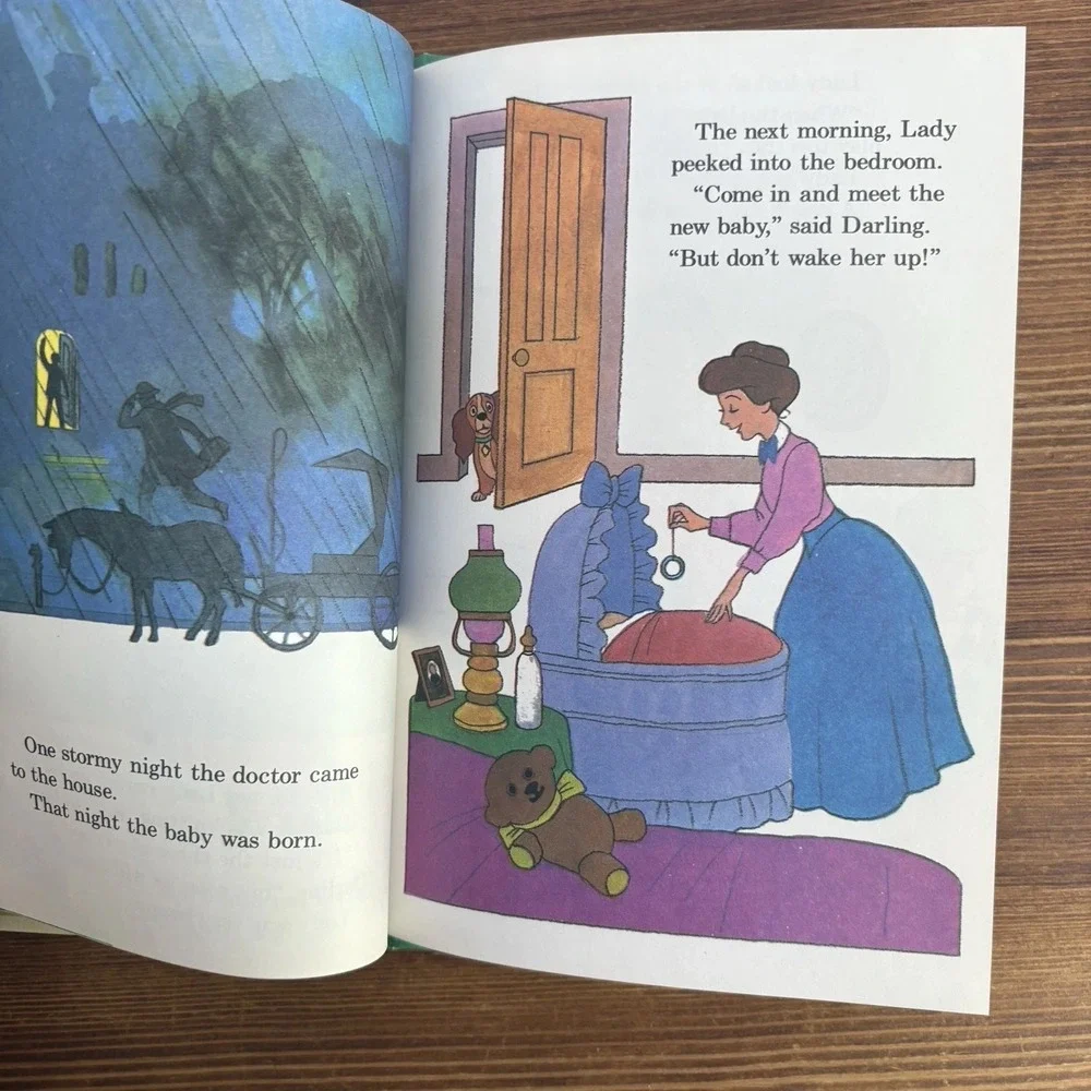 1981 Disney Lady and the Tramp & 101 Dalmatians Hardcover Books Lot Vintage